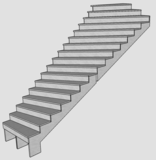 Suchá výstavba - Schodišťový systém - CEMVIN STEP